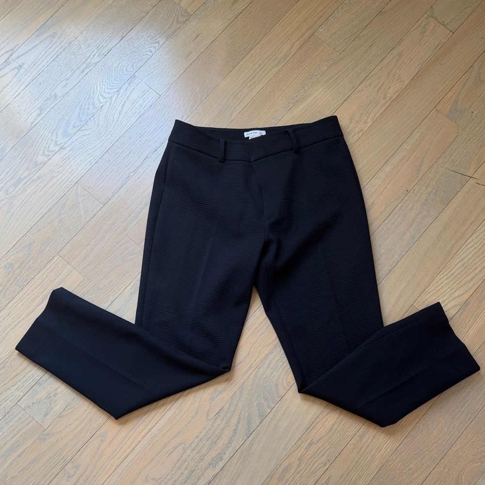 Club Monaco midnight blue Textured Trousers